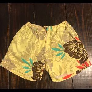 Men’s Chubbies tropical Mai Tai shorts size Medium